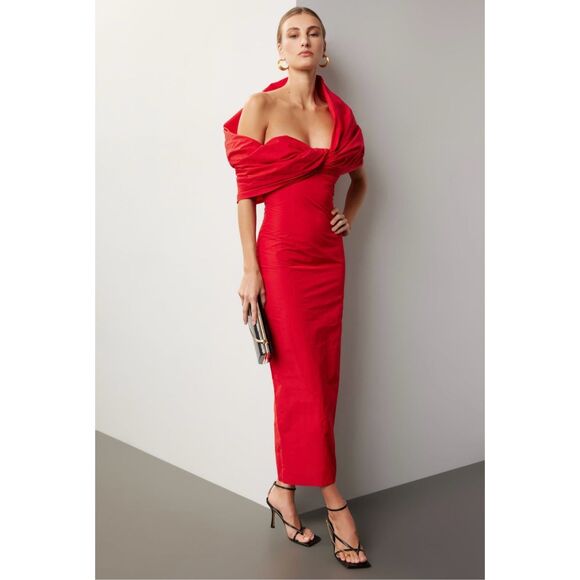 Rosie Assoulin Old Hollywood Dress 💛
